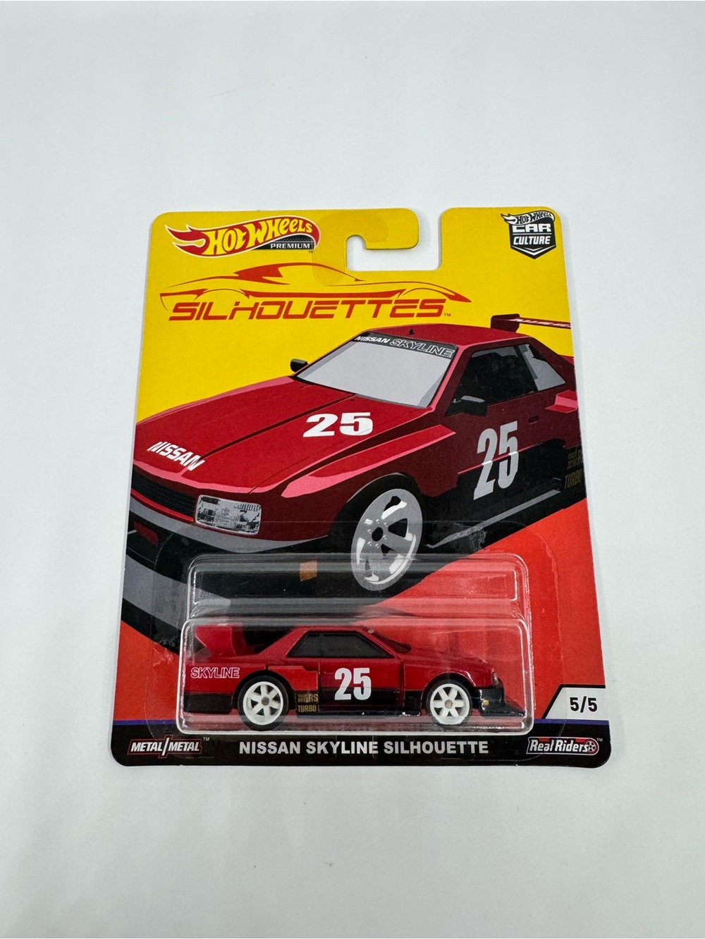 HOT WHEELS PREMIUM SILHOUETTES CAR CULTURE 5/5 NISSAN SKYLINE SILHOUETTE